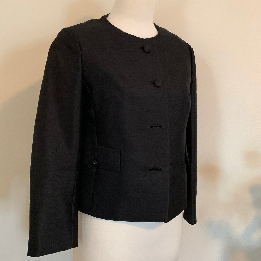 Youthcraft Miss black silk vintage jacket